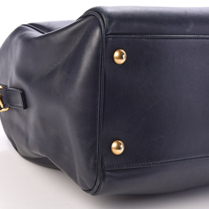 Saint Laurent Calfskin Classic Duffle 6 Marine 5 of 18