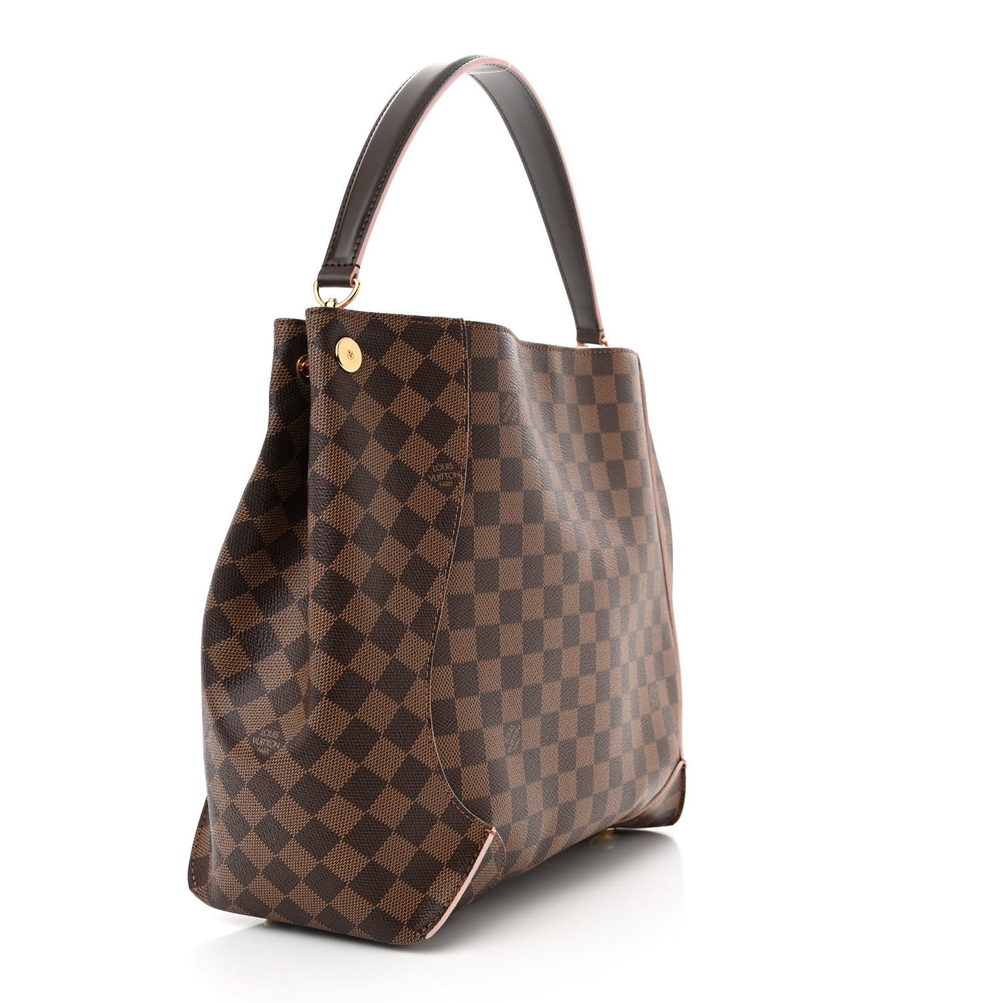 Damier Ebene Caissa Hobo Rose Ballerine