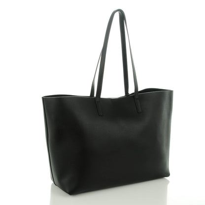 Saint Laurent Calfskin Large Shopping Tote Black 3 of 8