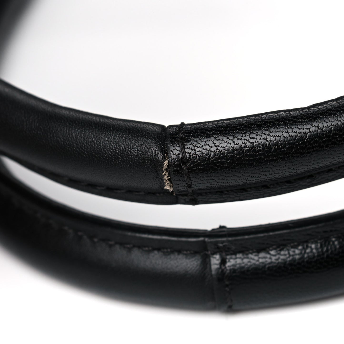 Calfskin Medallion Tribute Tote Black