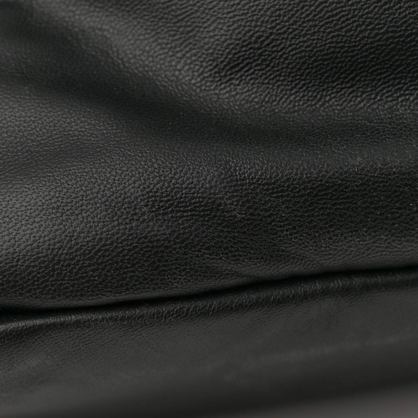 Lambskin Large Ryan Puffer Bag Black