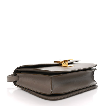 Celine Liege Calfskin Medium Classic Box Flap Bag Taupe 4 of 12