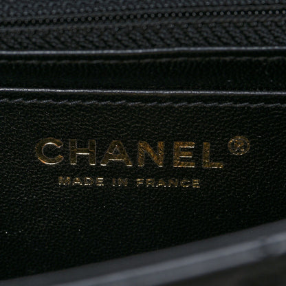 Chanel Lambskin Quilted Mini Rectangular Flap Black 6 of 10