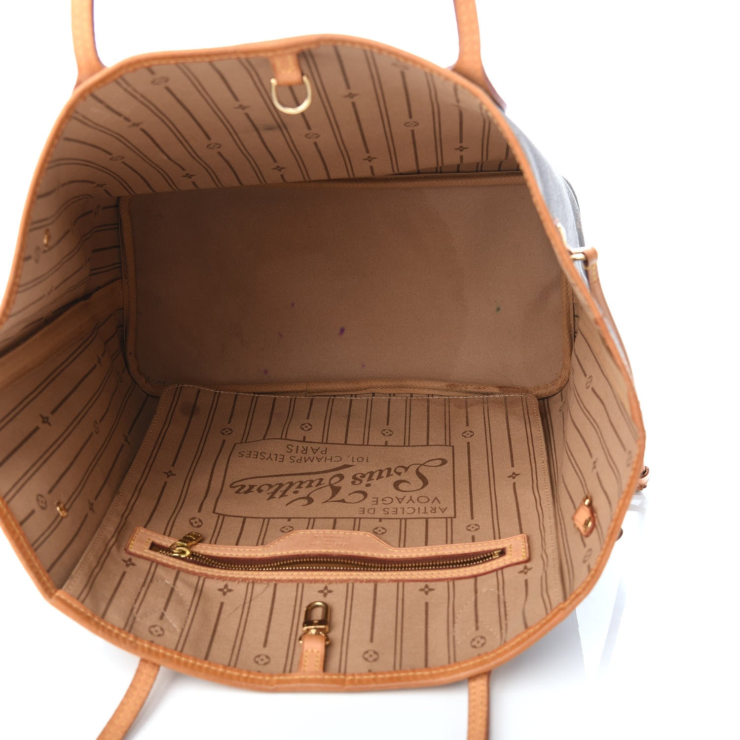 Louis Vuitton Monogram Neverfull MM 5 of 12