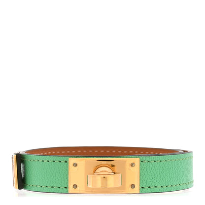 Hermes Chevre Chamkila Kelly Double Tour Bracelet T2 Vert Comics 1 of 6