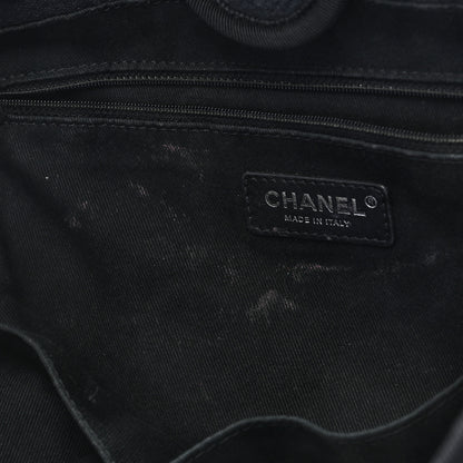 Chanel Mixed Fibers Small Deauville Tote Navy 11 of 11