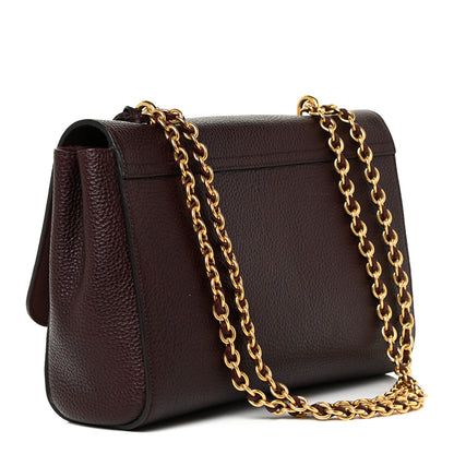 Mulberry Glossy Goatskin Medium Lily Oxblood 3 of 18