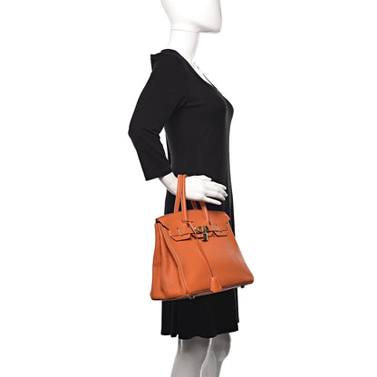 Hermes Togo Birkin 30 Orange 2 of 38