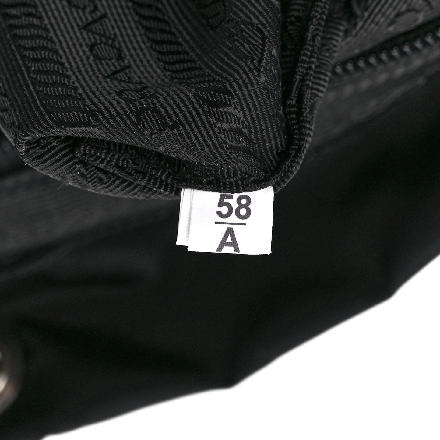 Tessuto Nylon Saffiano Medium Backpack Black