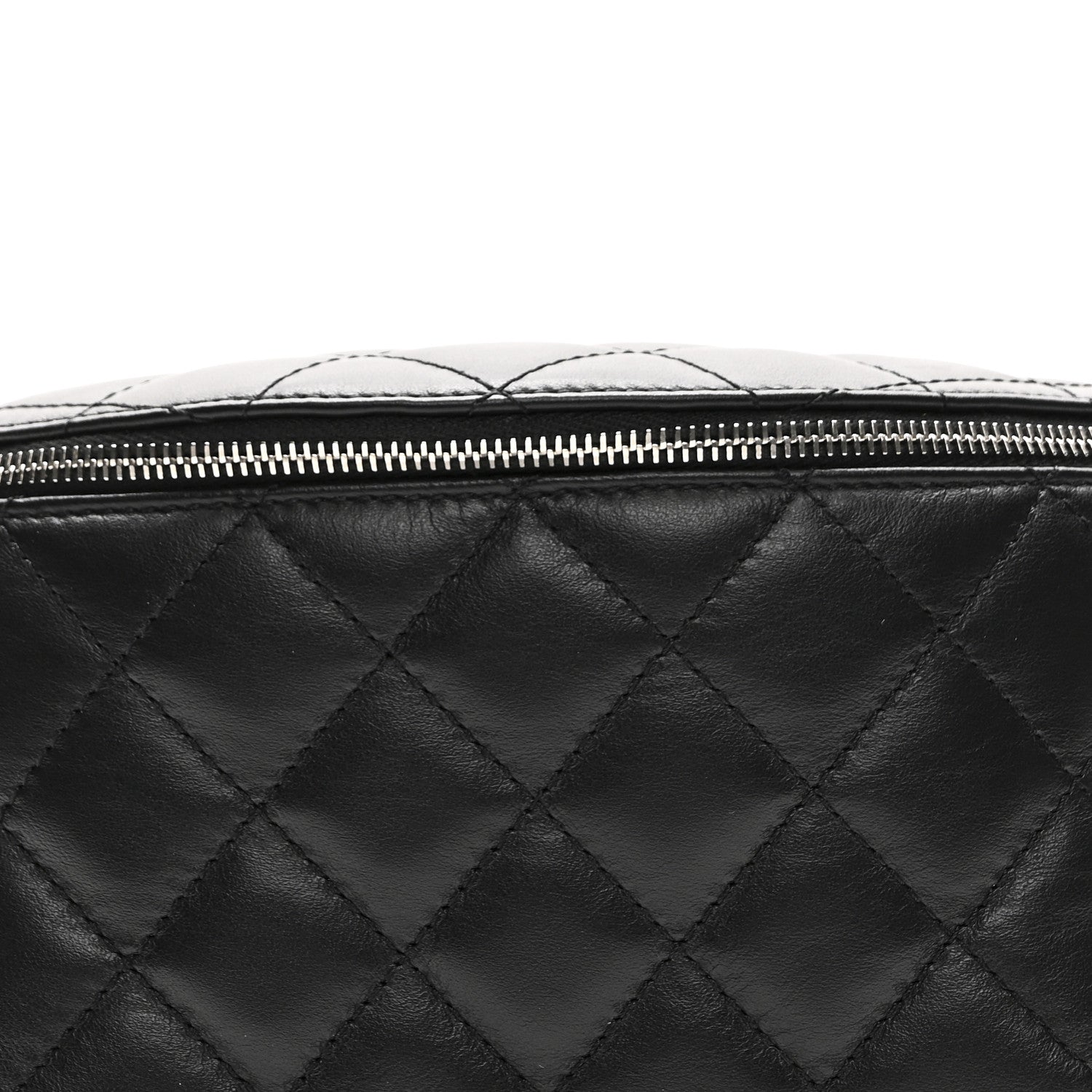 Chanel Calfskin Quilted Waist Belt Bag Black 8 of 10
