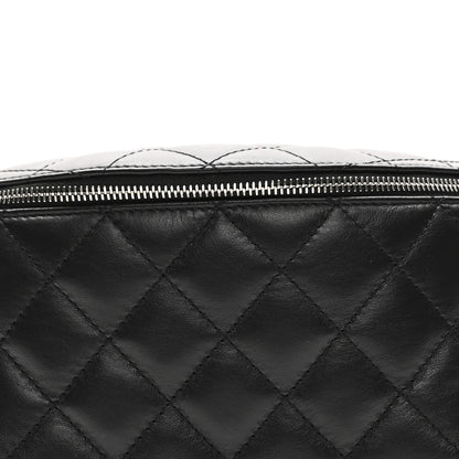 Chanel Calfskin Quilted Waist Belt Bag Black 8 of 10