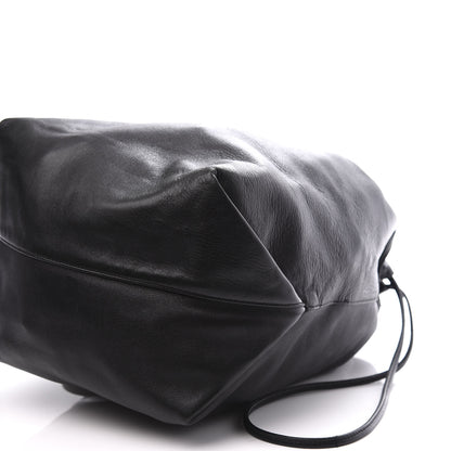 Saint Laurent Lambskin Teddy Drawstring Bag Black 11 of 13