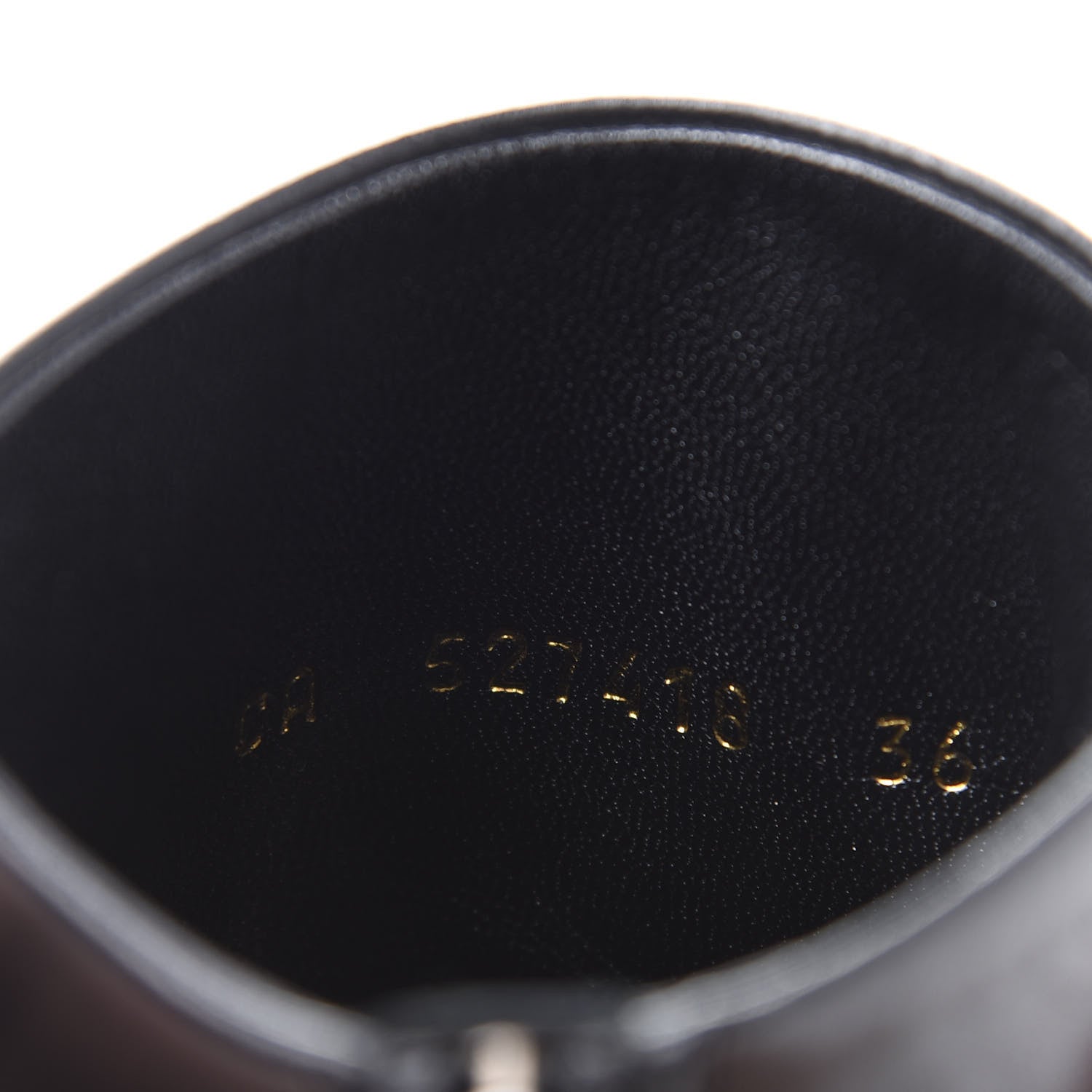 Saint Laurent Nappa Vendome Loulou Ankle Zip Boot 36 Black 8 of 8