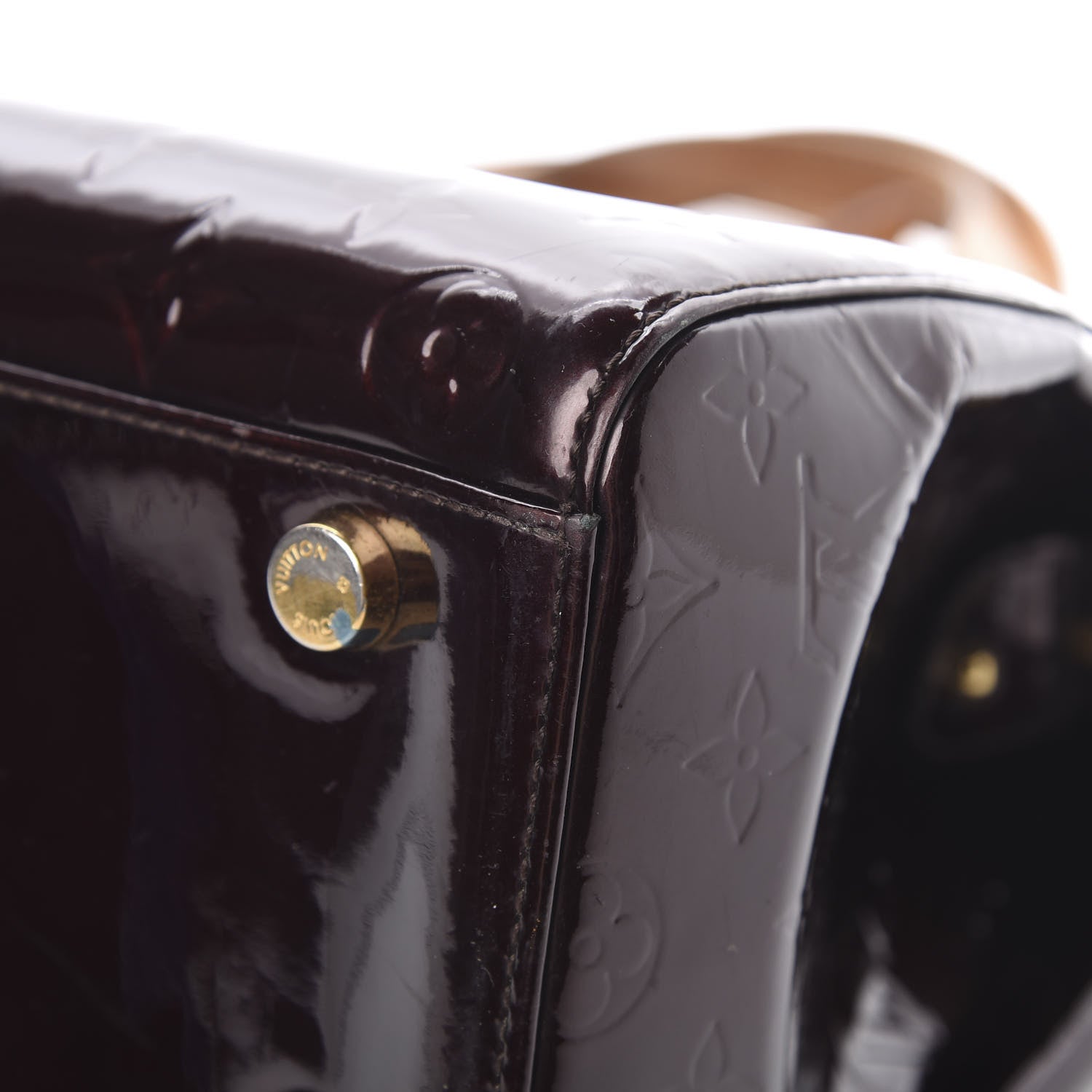 Louis Vuitton Vernis Brea GM Rouge Fauviste 11 of 19