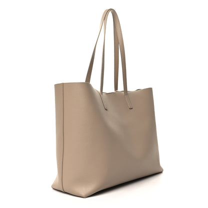 Saint Laurent Calfskin Large Shopping Tote Dark Beige 4 of 11