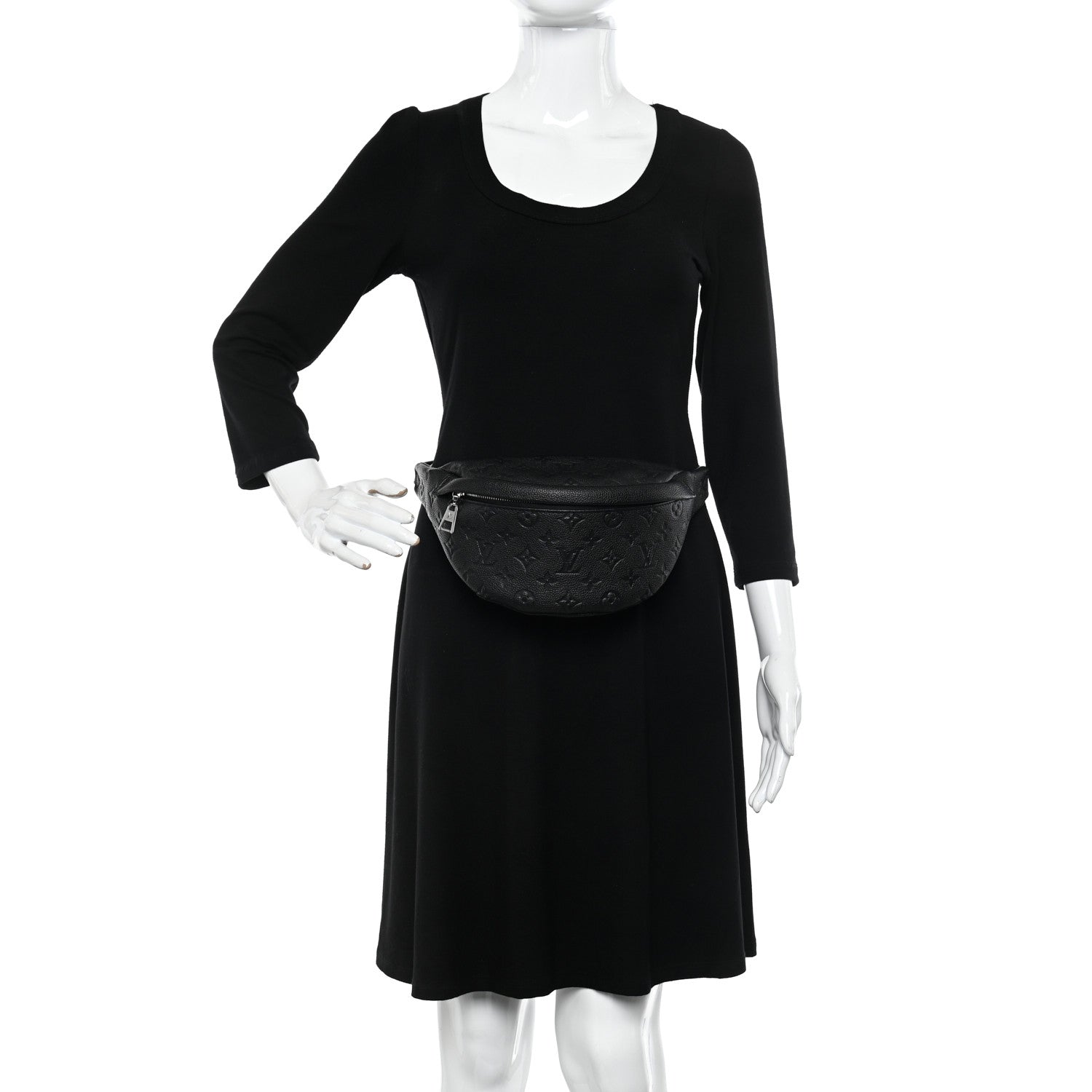 Louis Vuitton Empreinte Uniformes BumBag Black 2 of 10