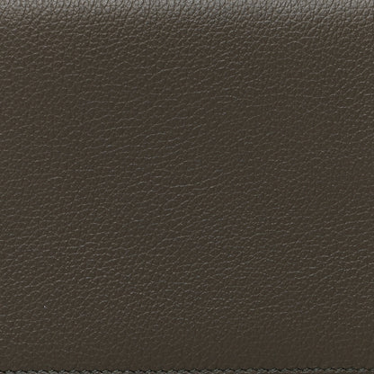 Hermes Evercolor Citizen Twill Long Wallet Vert De Gris 7 of 7