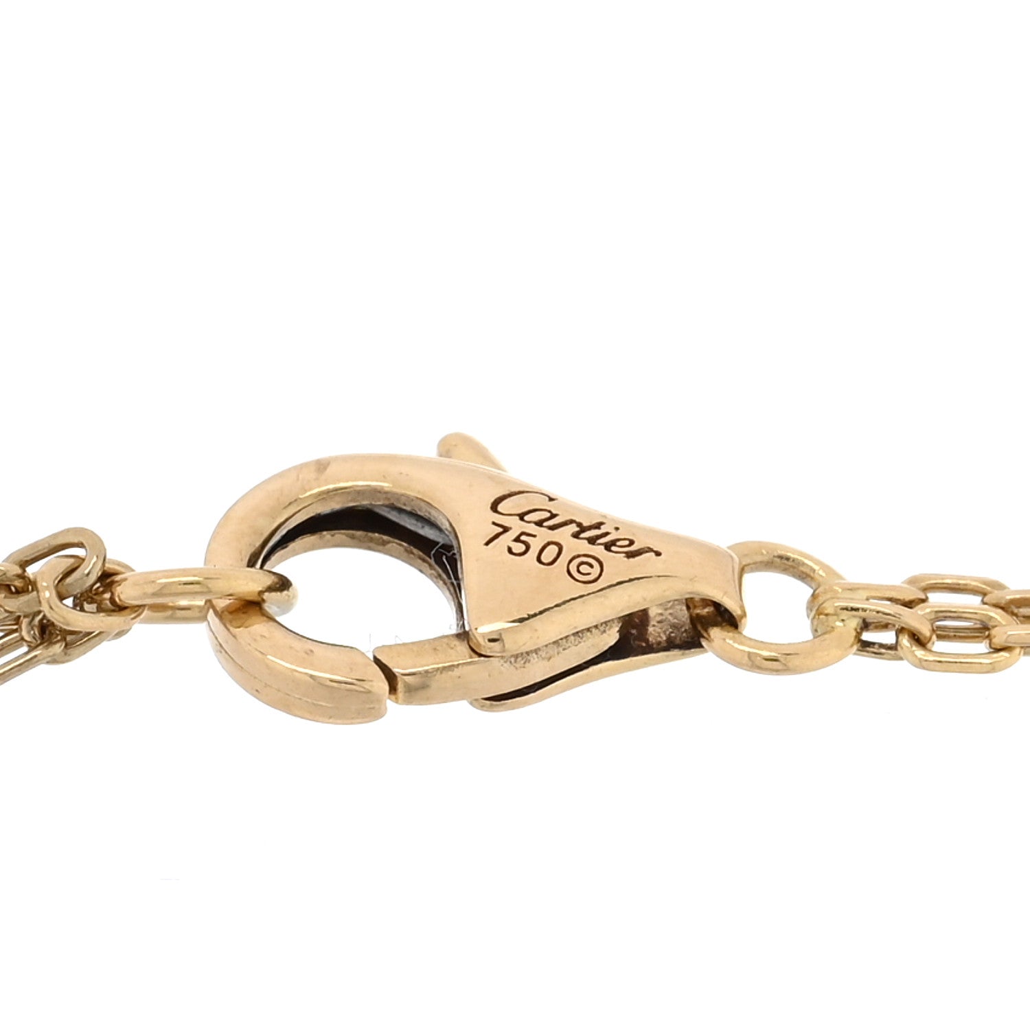 Cartier 18K Yellow Gold Diamond Love Bracelet 3 of 3