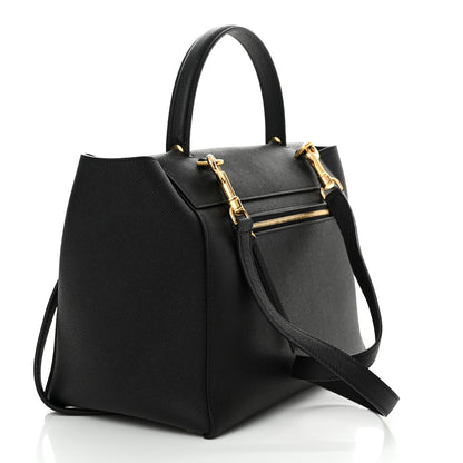 Celine Grained Calfskin Mini Belt Bag Black 3 of 11