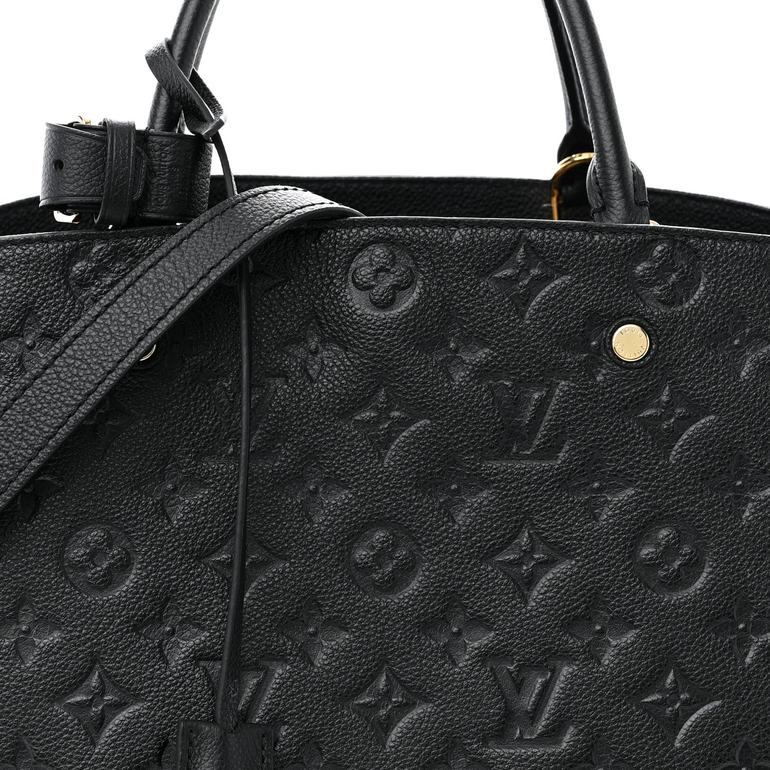 Louis Vuitton Empreinte Montaigne GM Black 9 of 14