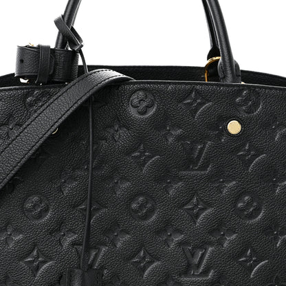 Louis Vuitton Empreinte Montaigne GM Black 9 of 14