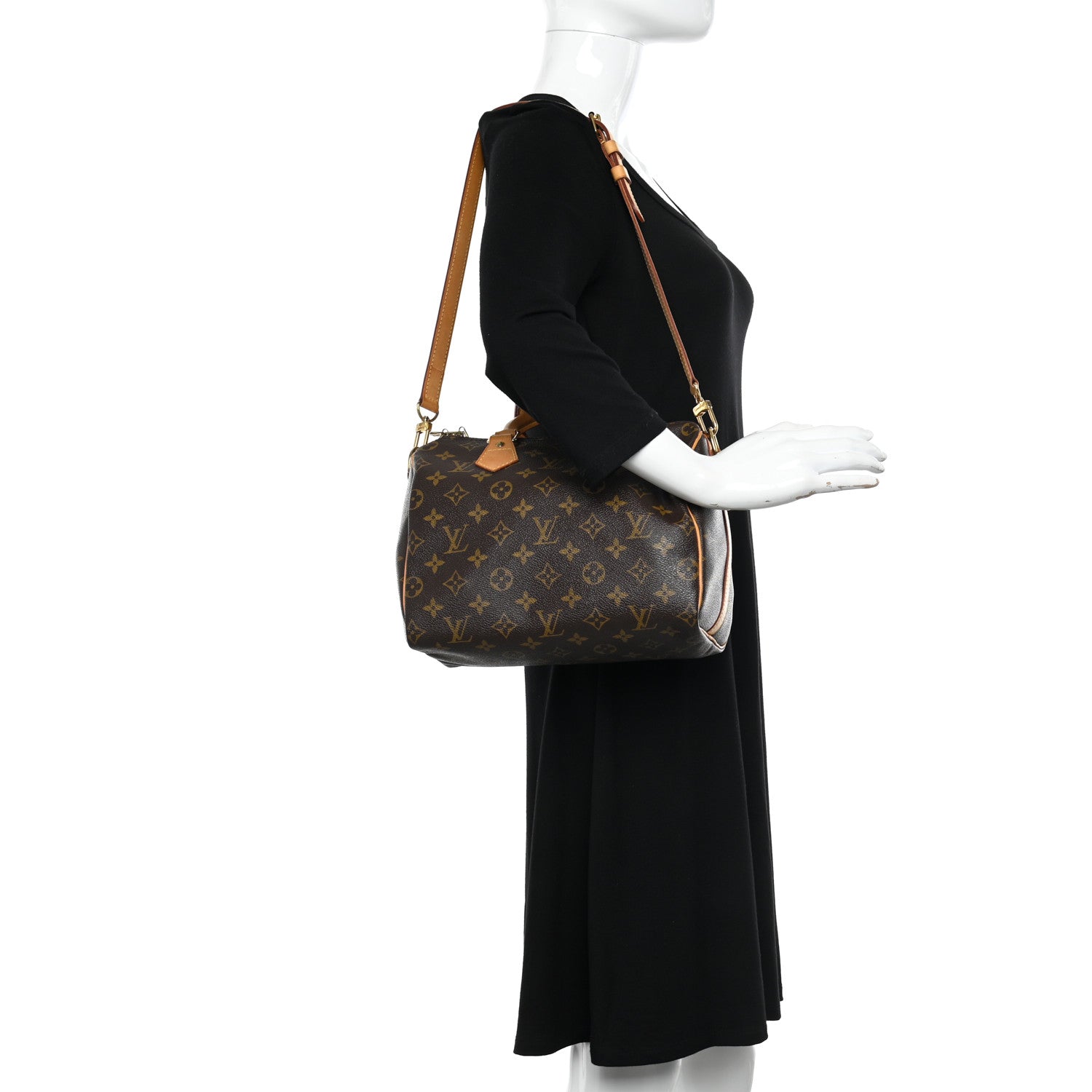 Louis Vuitton Monogram Speedy Bandouliere 25 2 of 14