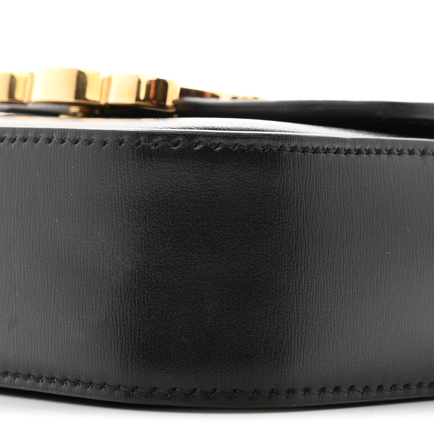 Celine Shiny Calfskin Mini Claude Black 9 of 10