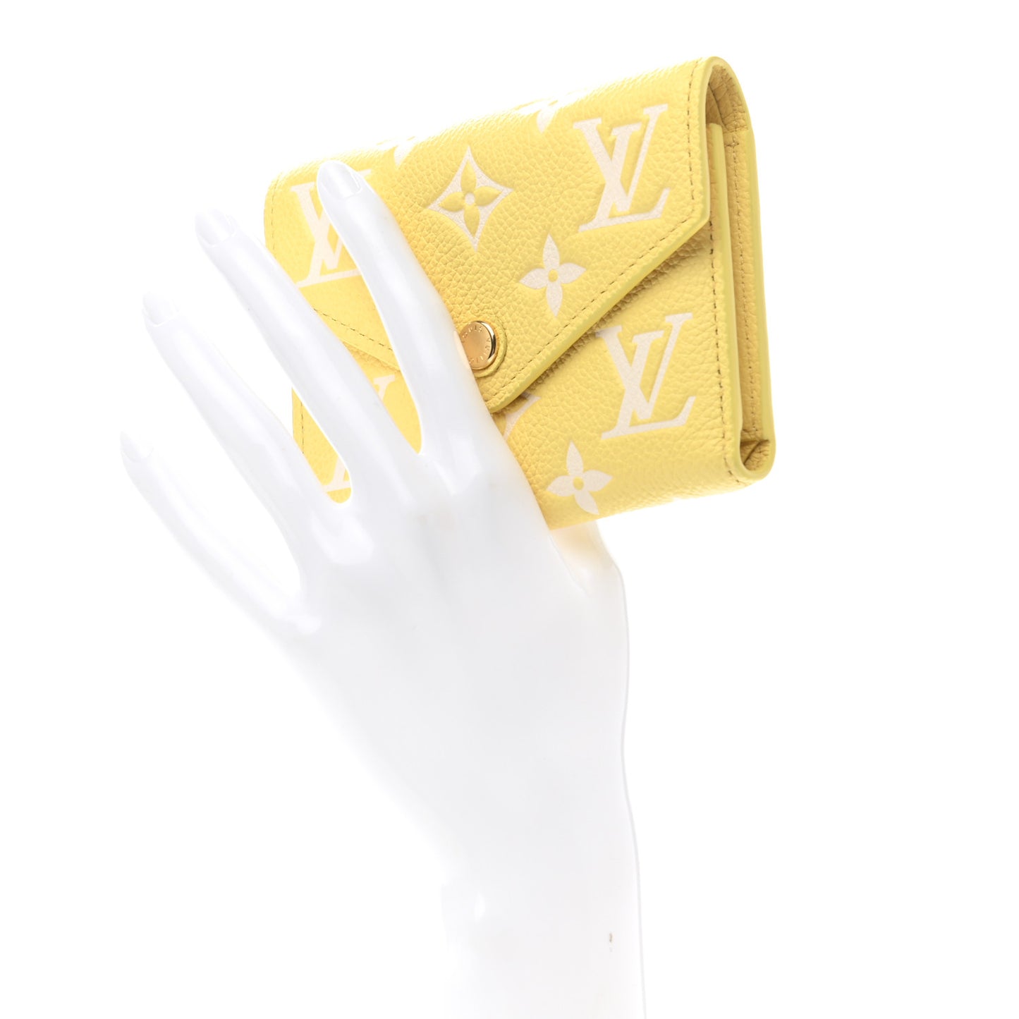 Empreinte Monogram Victorine Wallet Lemon Curd