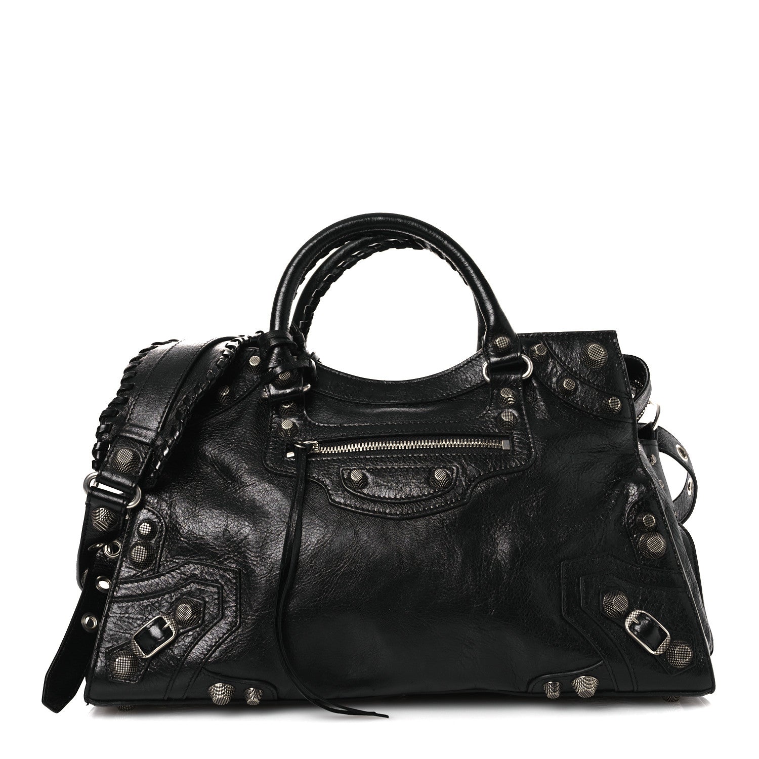 Balenciaga Agneau Arena Neo Cagole City Handbag Black 1 of 11