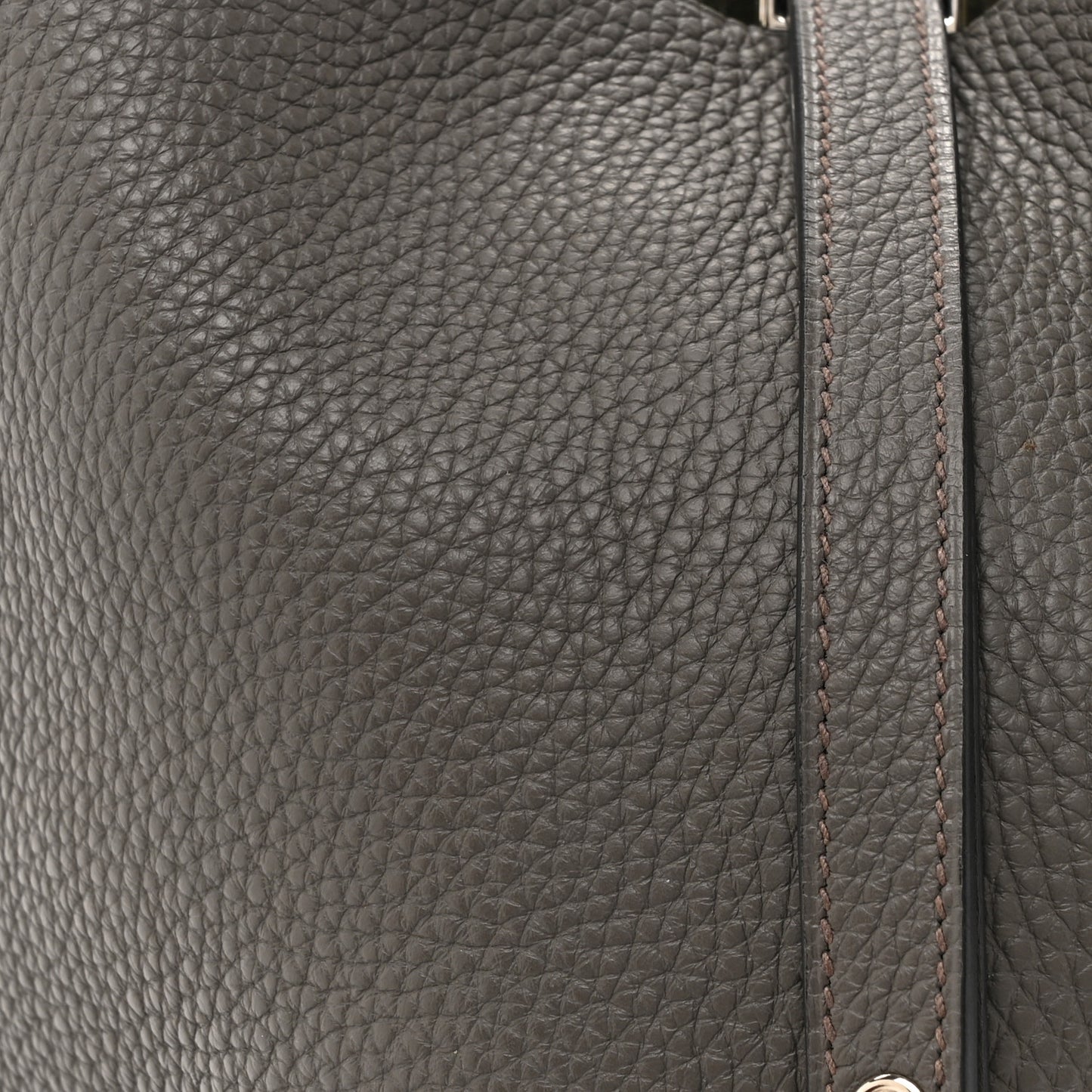 Taurillon Clemence Picotin Lock 18 PM Gris Asphalte