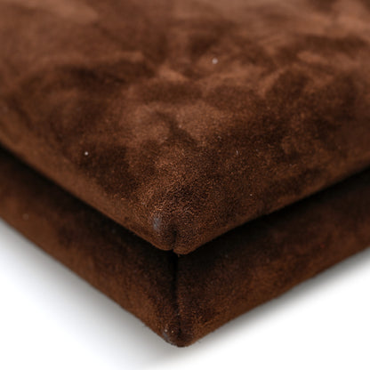 The Row Suede Calfskin Mini Nu Twin Bag Mocha 9 of 9