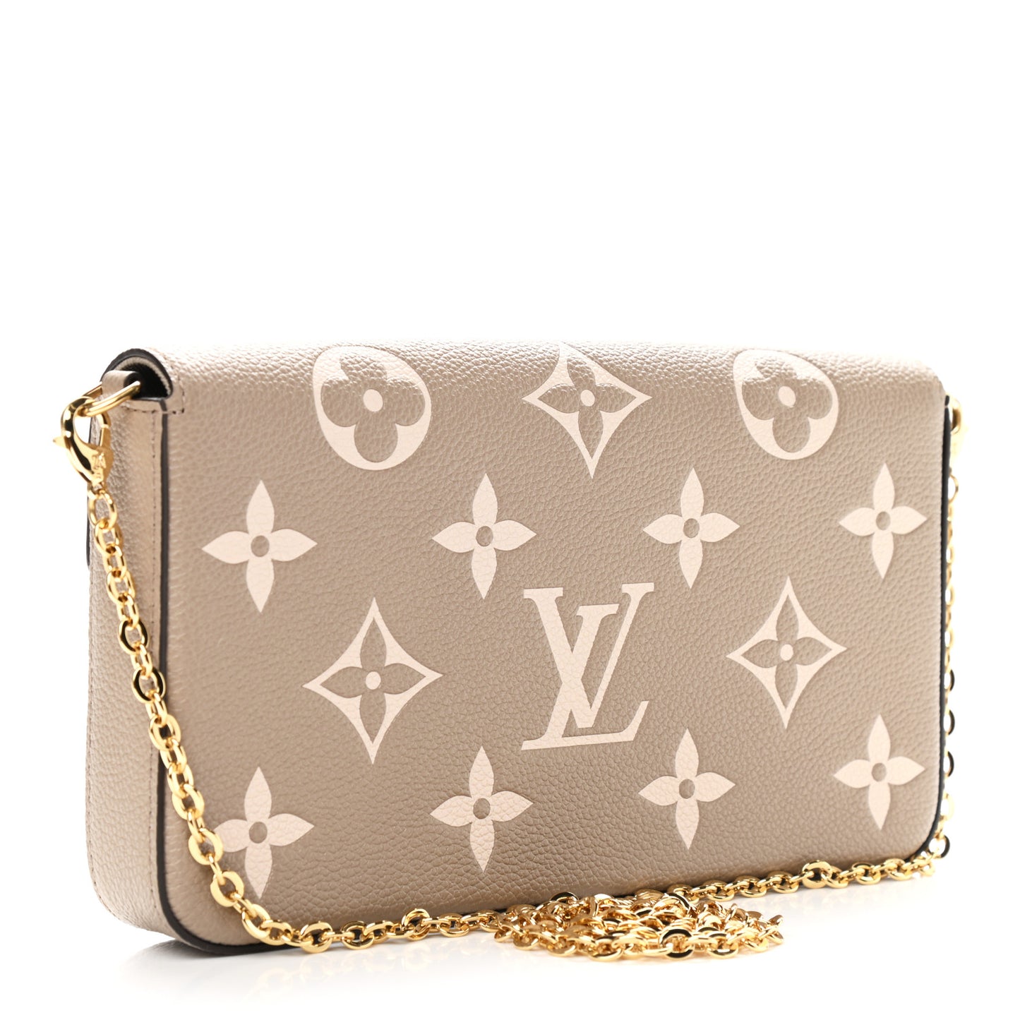 Empreinte Monogram Giant Felicie Pochette Tourterelle Creme