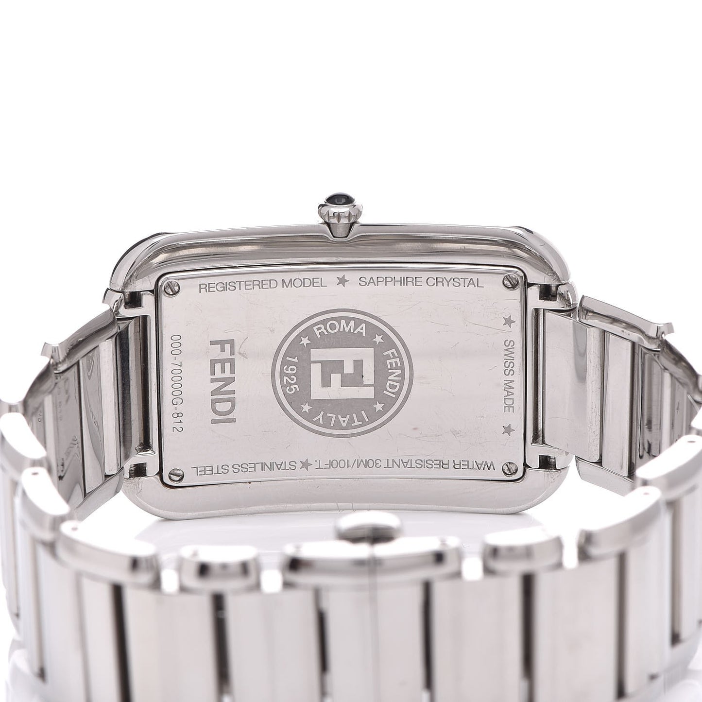 Stainless Steel 31mm Classico Rectangle Quartz Watch