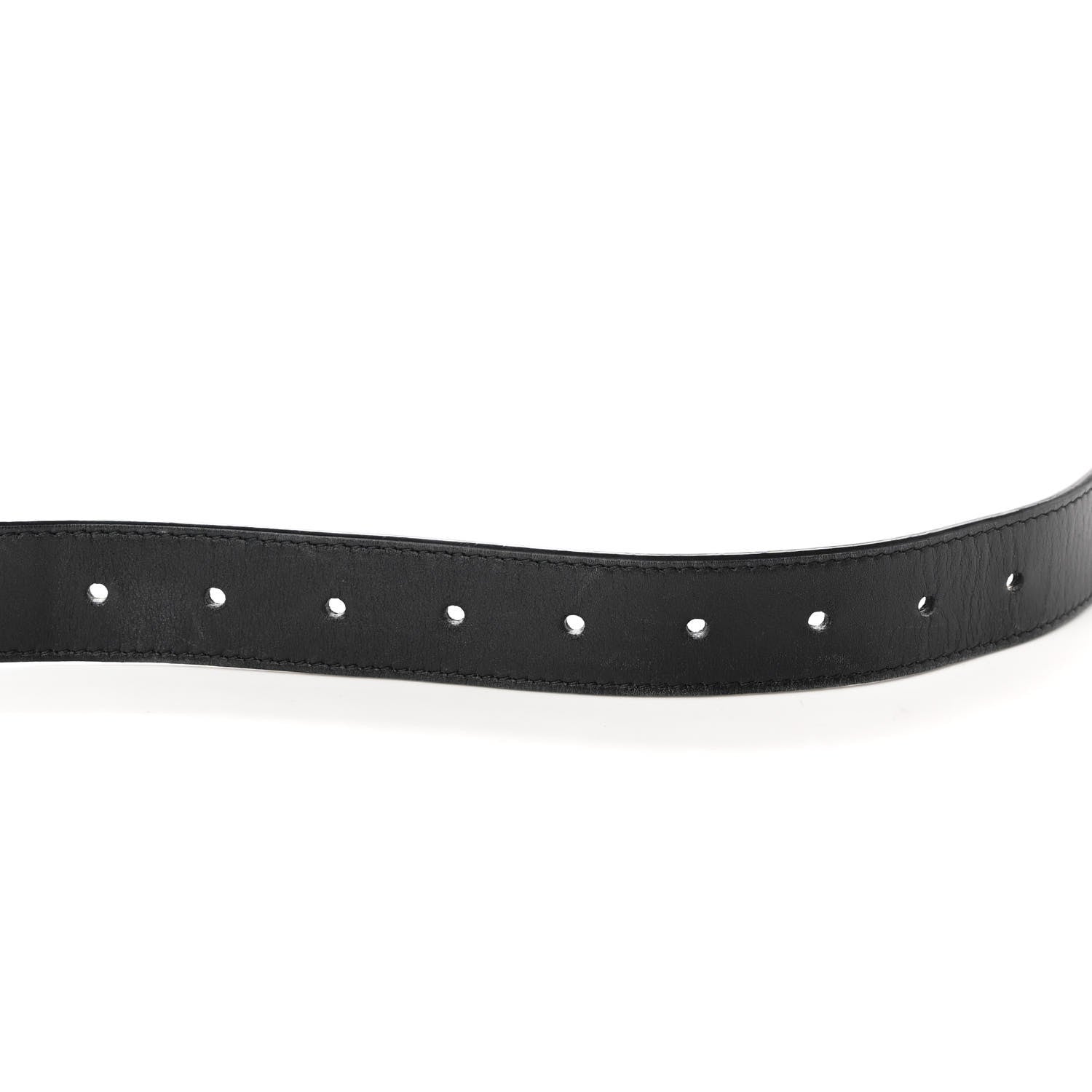 Gucci Calfskin Matelasse GG Marmont Belt Bag 85 34 Black 13 of 20