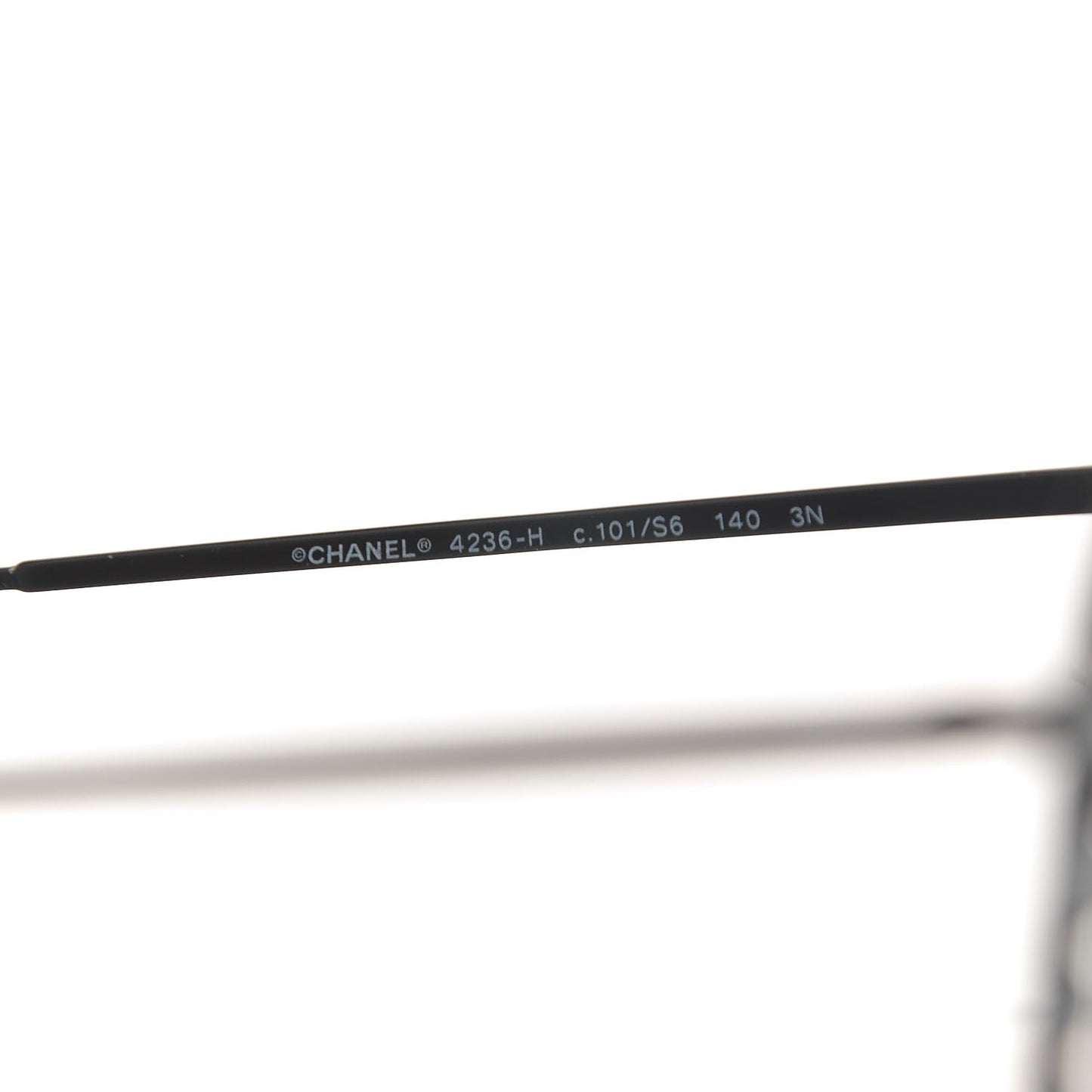 Acetate Metal Pearl Butterfly Sunglasses 4236-H Black