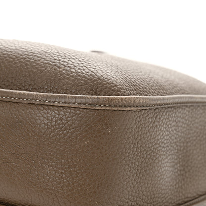 Hermes Taurillon Clemence Evelyne III PM Etoupe 13 of 15