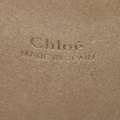 Chloe Suede Calfskin Small Faye Shoulder Bag Tobacco 6 of 9