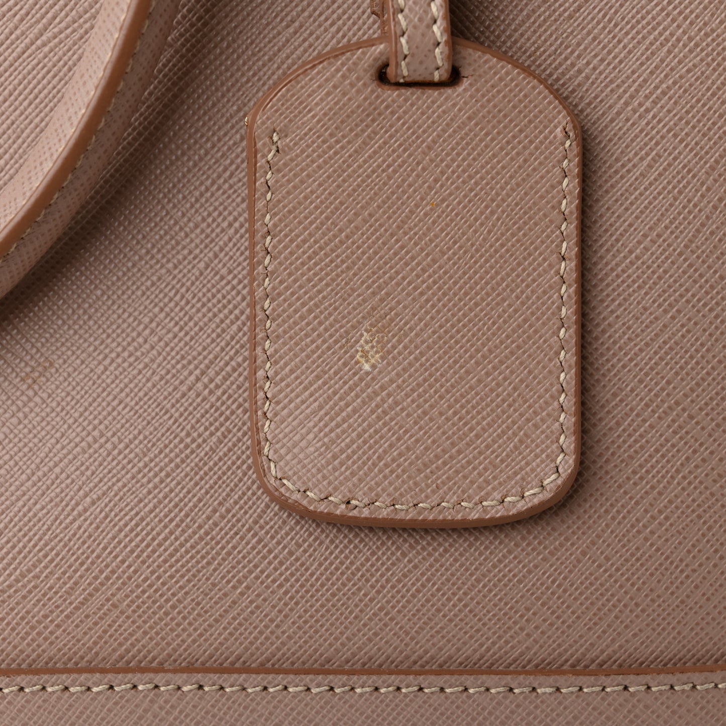 Saffiano Lux Medium Open Promenade Tote Cammeo