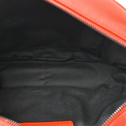 Bottega Veneta Nappa Intrecciato Belt Bag Red White 5 of 11