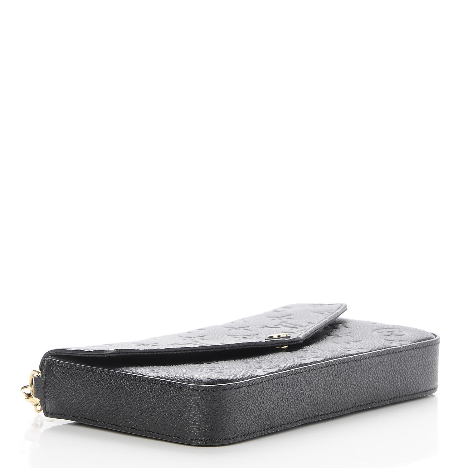 Louis Vuitton Empreinte Pochette Felicie Chain Wallet Black 4 of 8