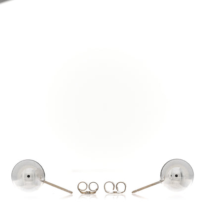 Tiffany Sterling Silver 10mm Hardwear Ball Earrings 3 of 3