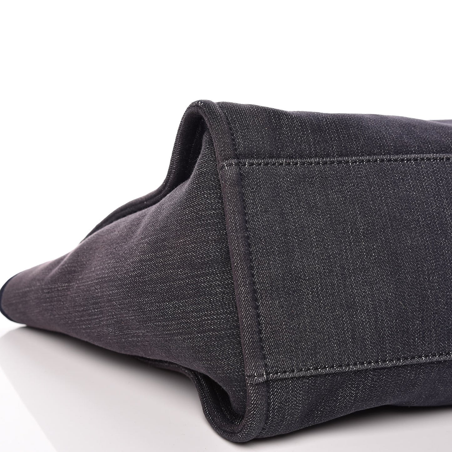 Denim Large Deauville Tote Dark Blue