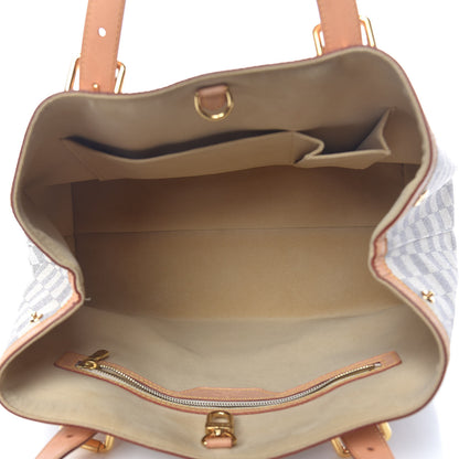 Louis Vuitton Damier Azur Hampstead MM 5 of 14