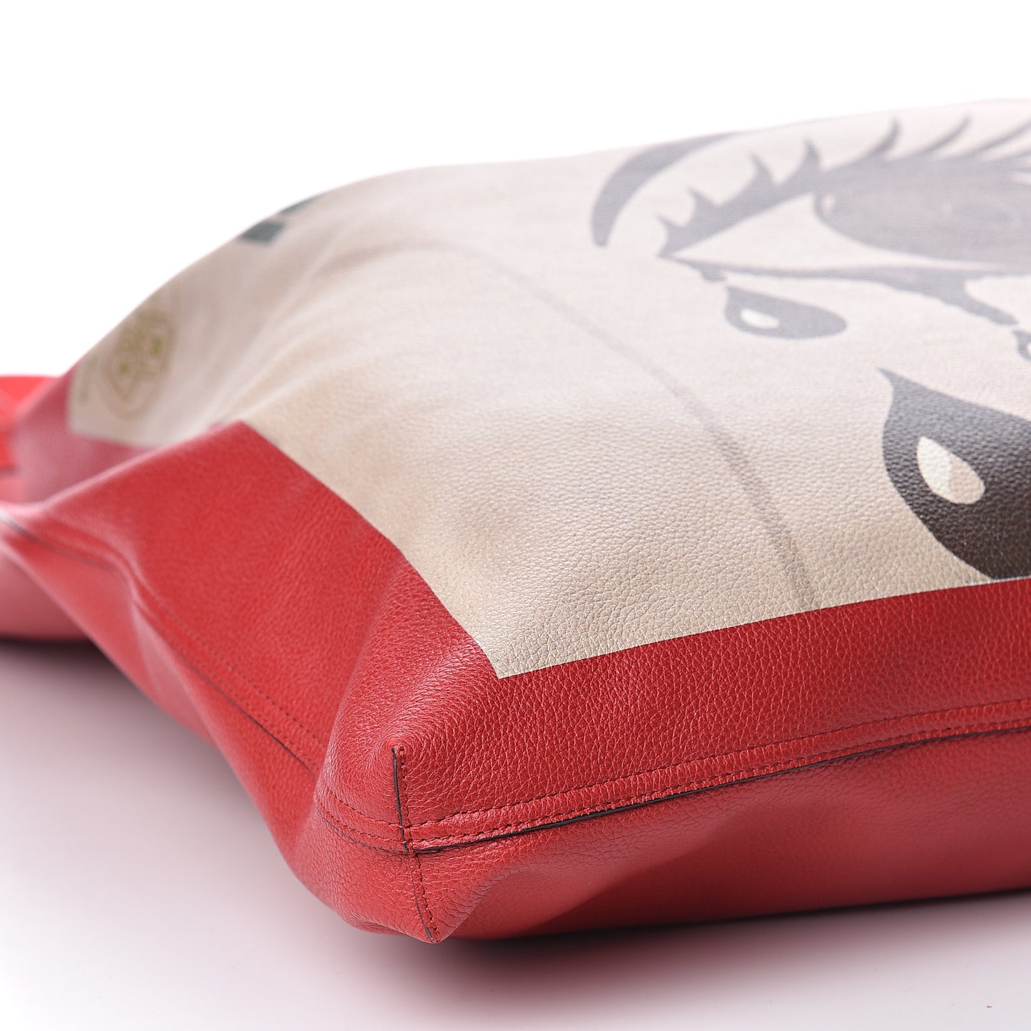 Calfskin Large Elton John Levon-Goodbye Tote Red
