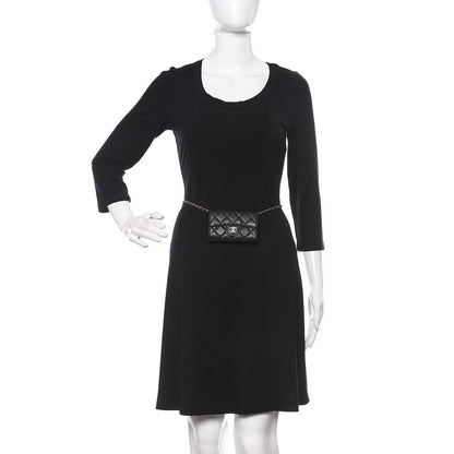 Chanel Caviar Quilted Belt Bag Black 2 of 12