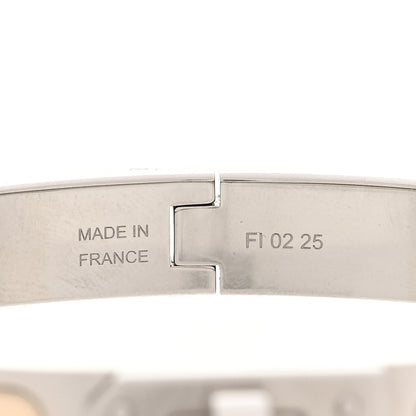 Hermes Enamel Mini Clic Kelly Bracelet PM Creme 4 of 5
