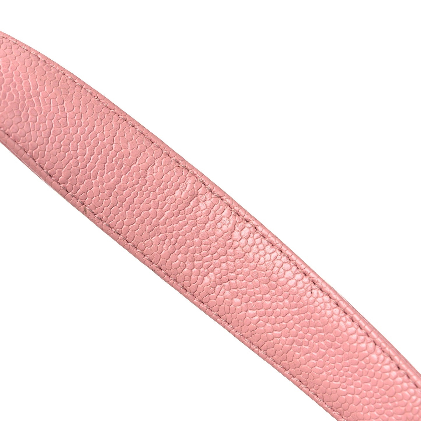 Caviar Quilted Petit Shopping Tote PST Pink