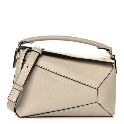 Loewe Goatskin Small Puzzle Edge Bag Angora 1 of 9