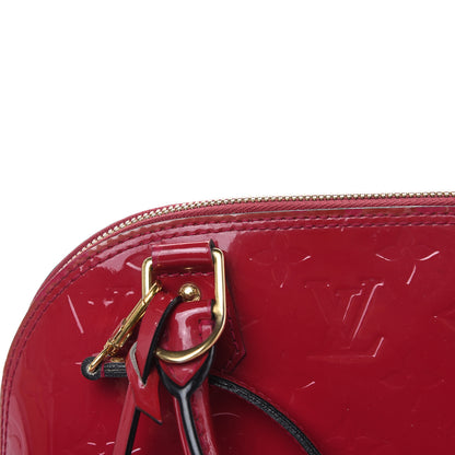 Louis Vuitton Vernis Alma BB Rose Indien 8 of 15