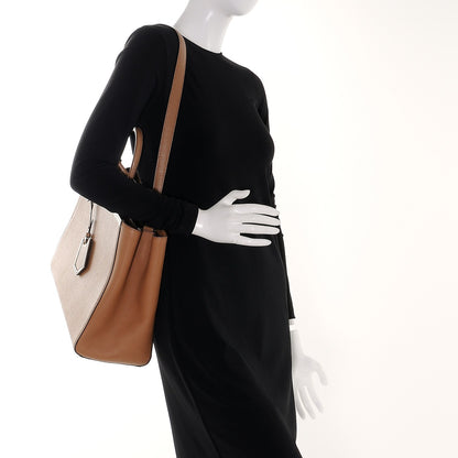 Fendi Vitello Elite Regular 2Jours Tote Orzo 3 of 8